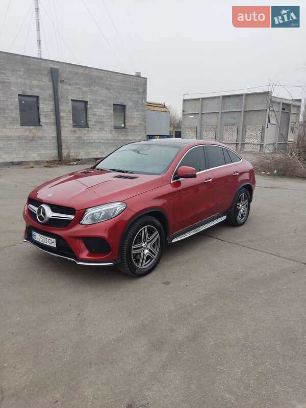 Mercedes-benz Gle-class coupe (2017)