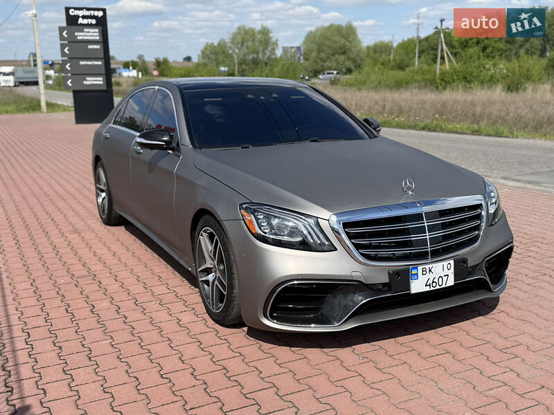 Mercedes-benz S-class (2017)