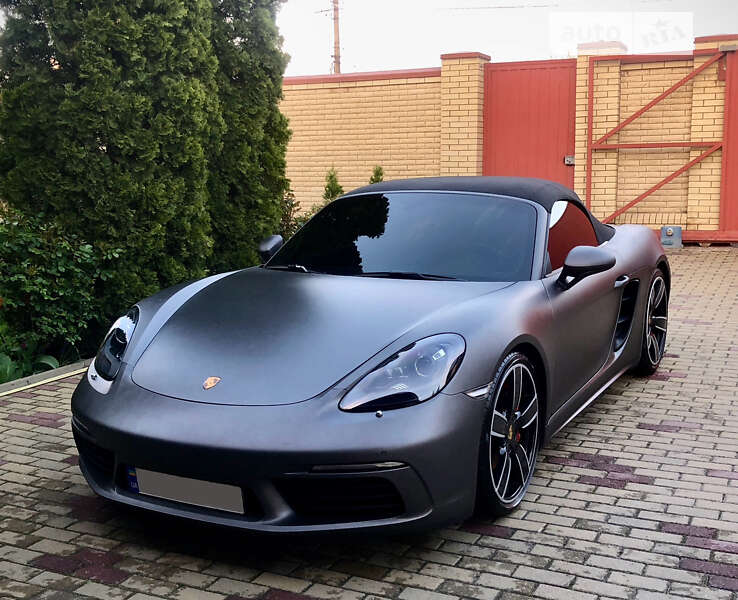 Porsche 718 boxster (2016)