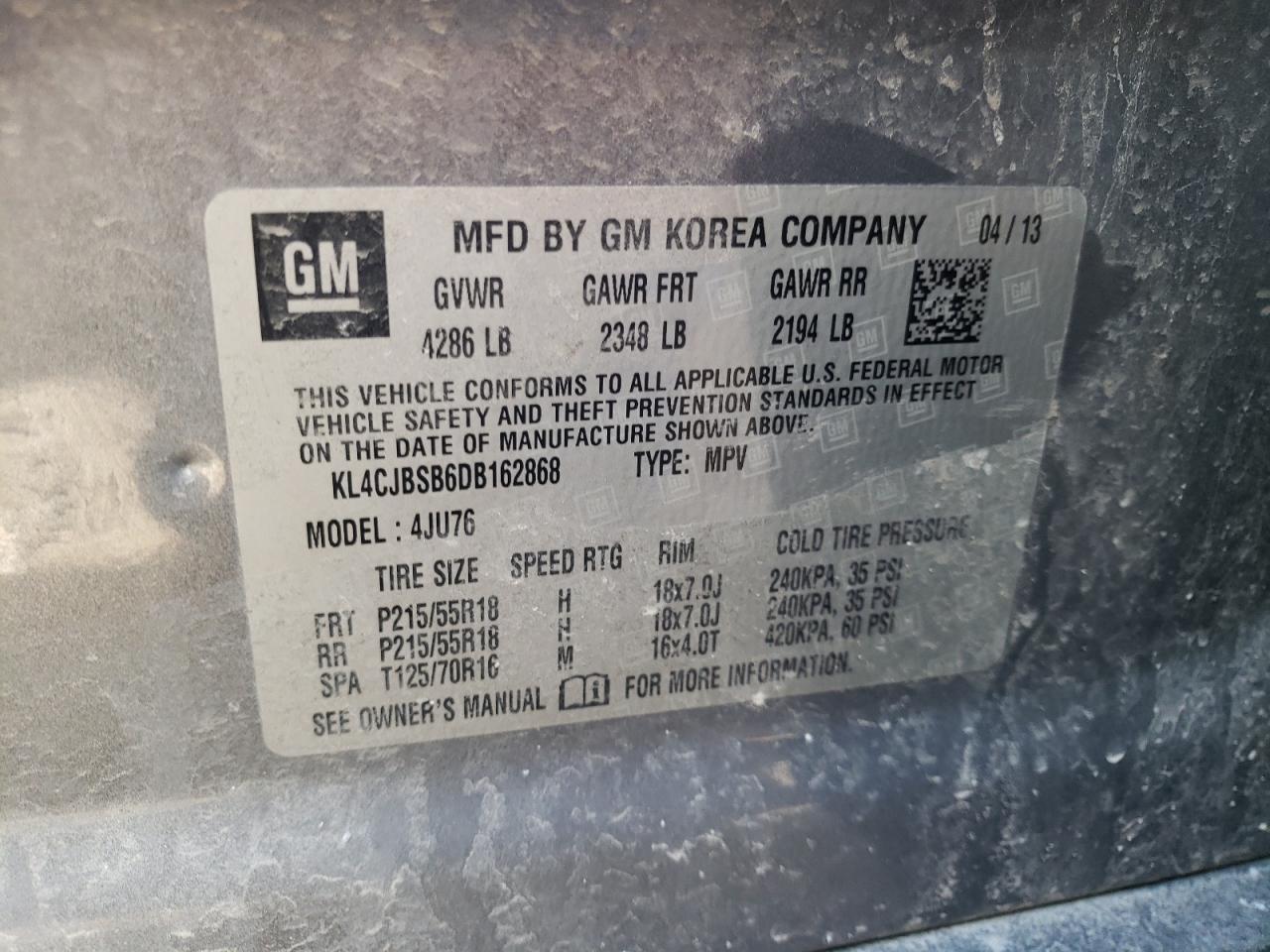 Buick Encore con (2013)