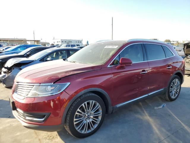 Lincoln Mkx reserv (2017)