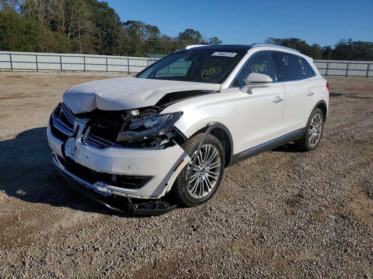 Lincoln Mkx reserv (2017)