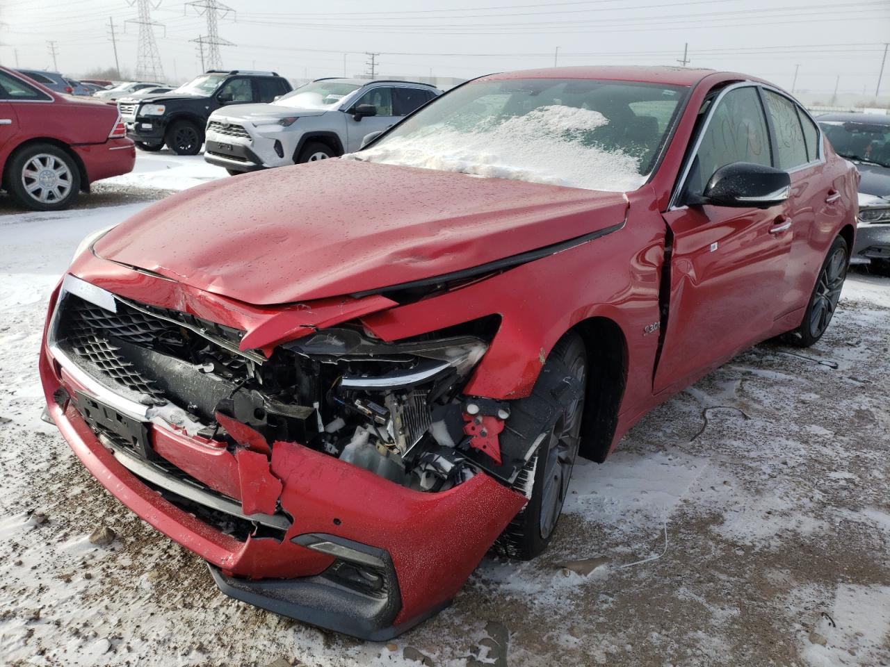 Infiniti Q50 red sp (2018)