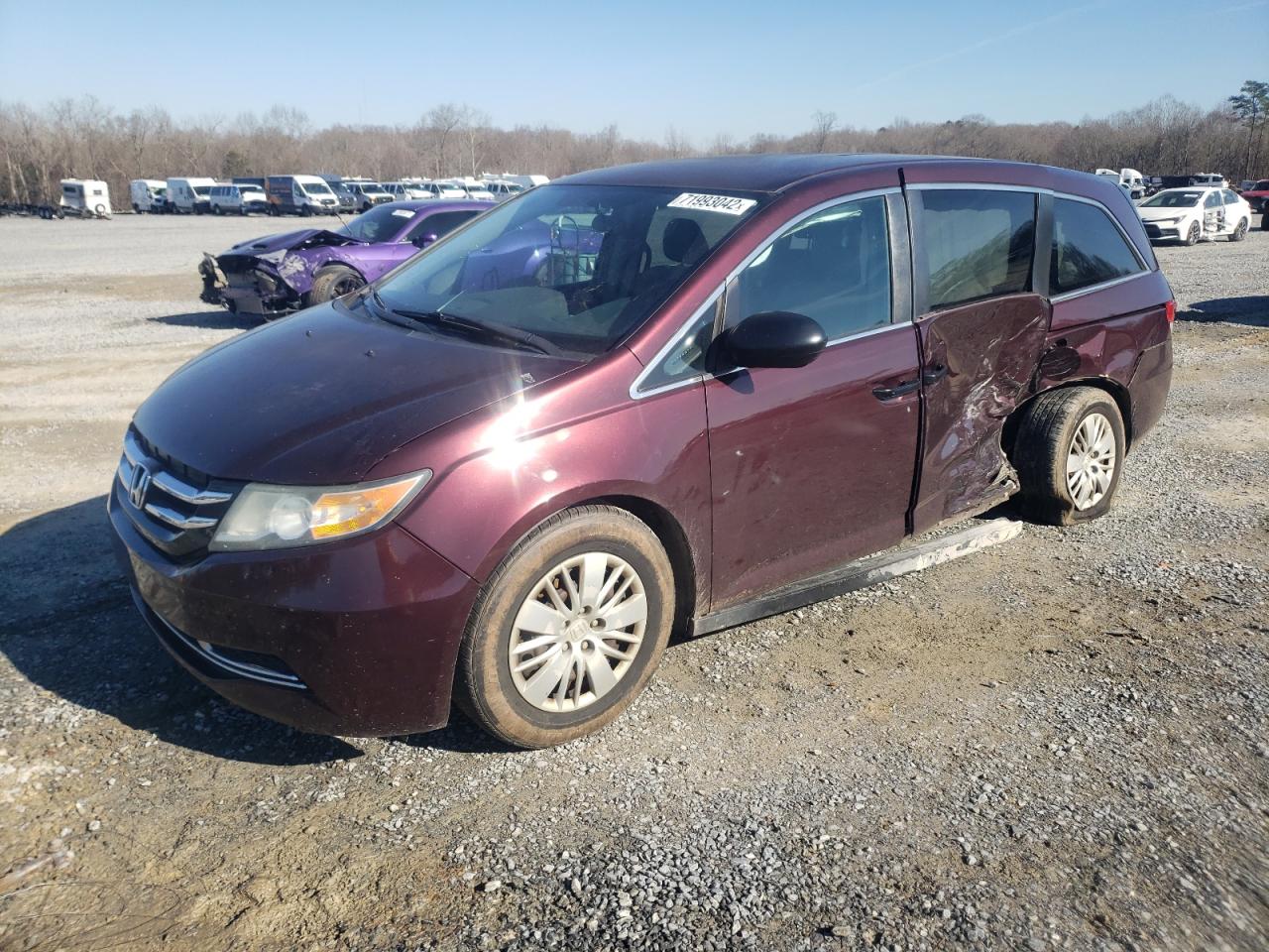 Honda Odyssey lx (2014)