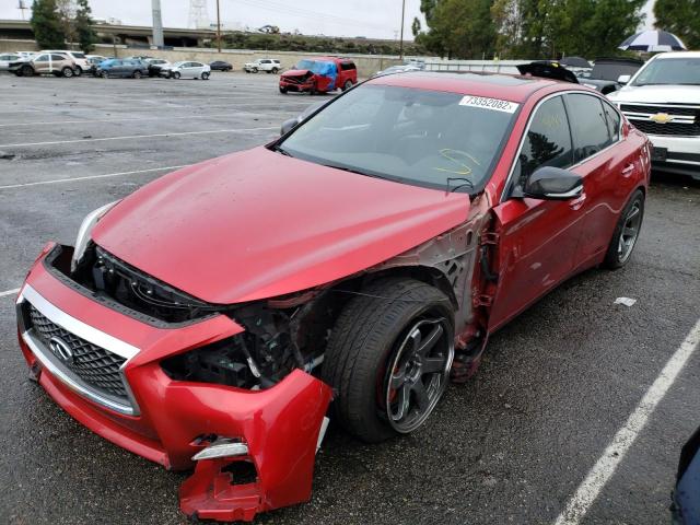 Infiniti Q50 red sp (2018)