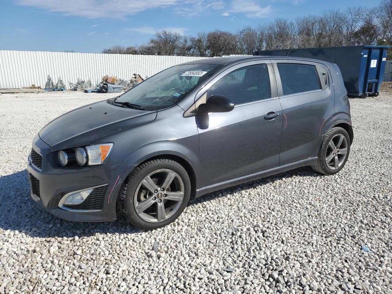 Chevrolet Sonic rs (2013)