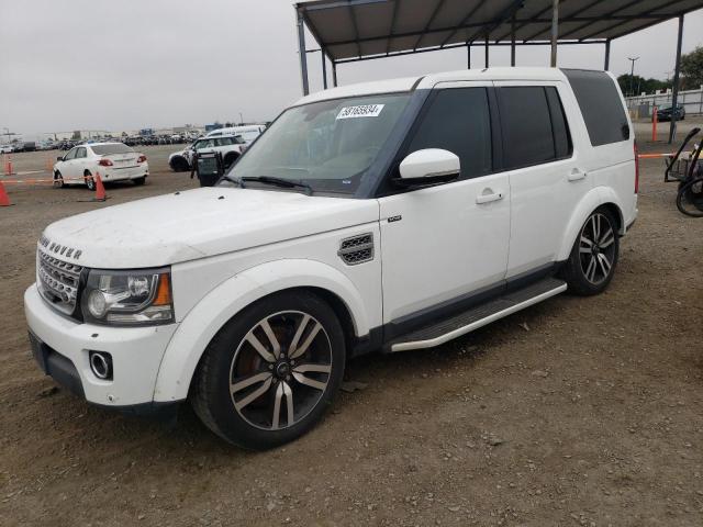Land-rover Lr4 hse lu (2015)