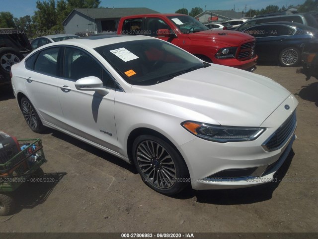 Ford Fusion hybrid (2018)