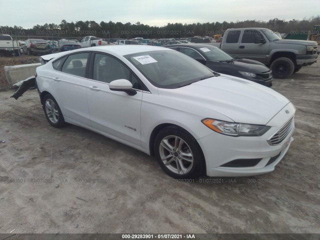 Ford Fusion hybrid (2018)