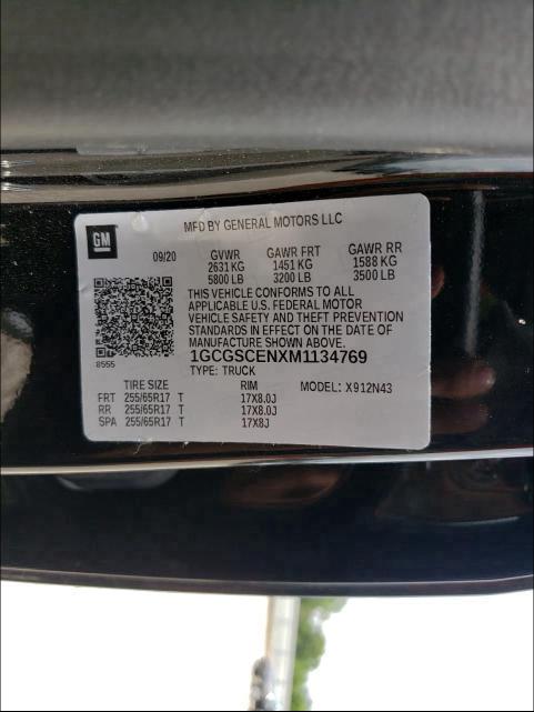 Chevrolet Colorado 2021