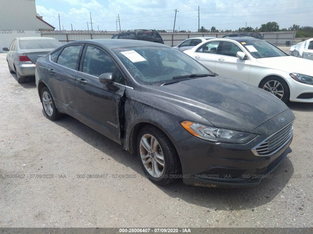 Ford Fusion hybrid (2018)