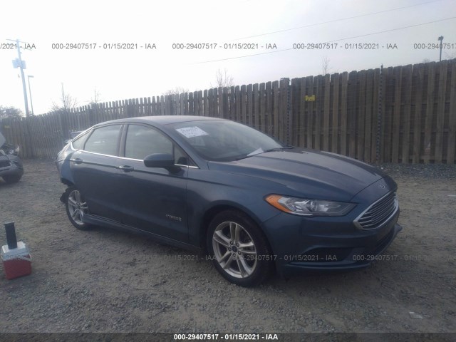 Ford Fusion hybrid (2018)