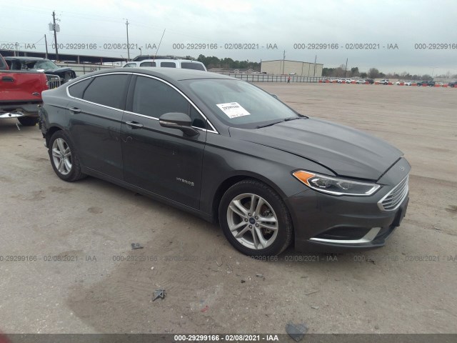 Ford Fusion hybrid (2018)
