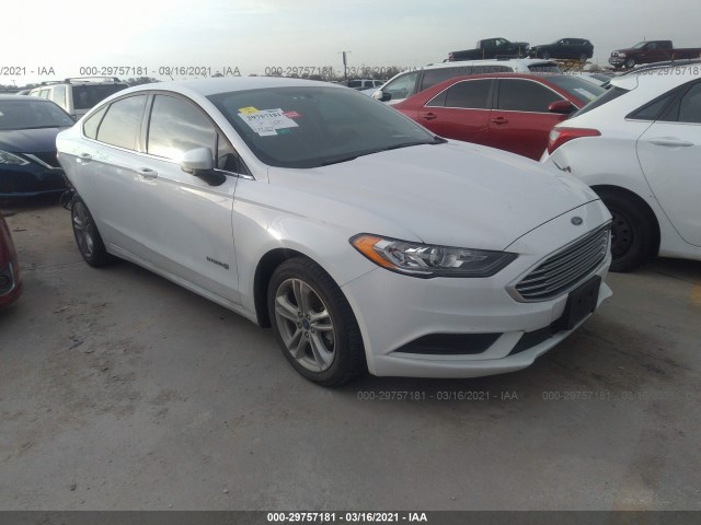 Ford Fusion hybrid (2018)