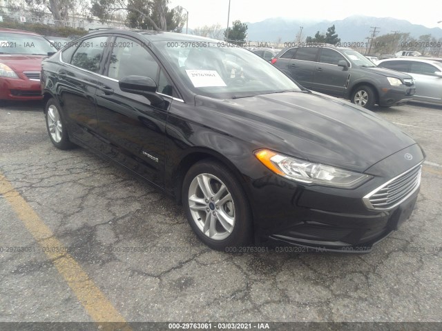 Ford Fusion hybrid (2018)