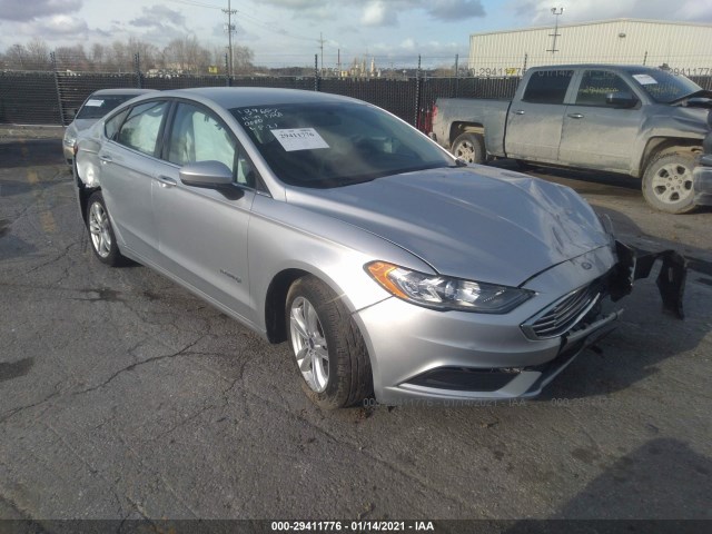 Ford Fusion hybrid (2018)