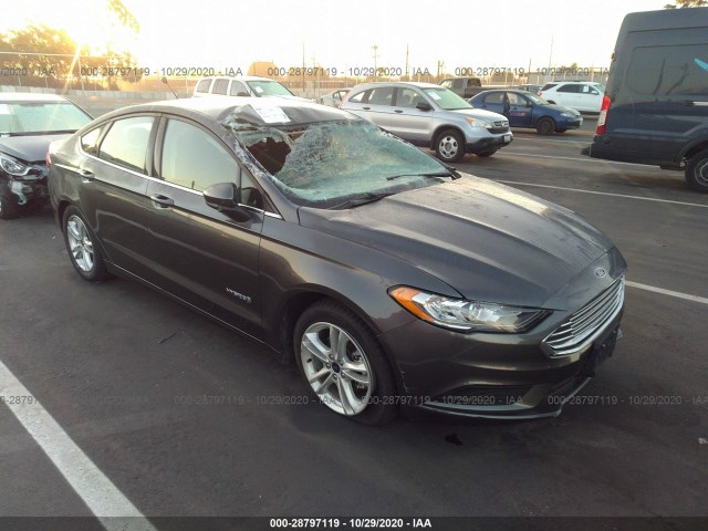 Ford Fusion hybrid (2018)