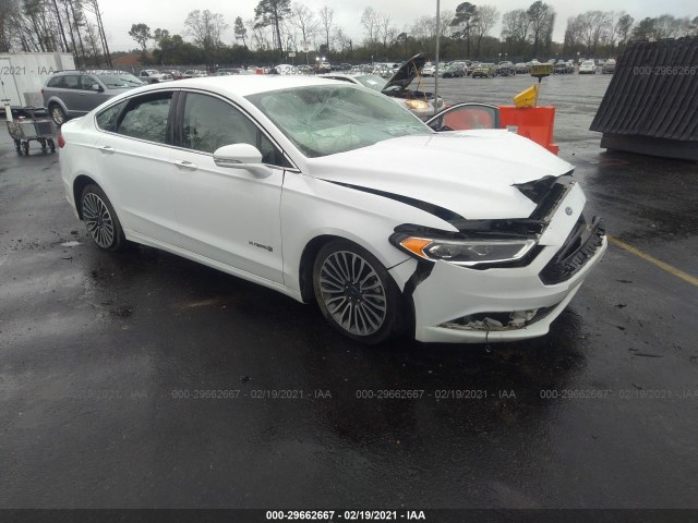 Ford Fusion hybrid (2018)