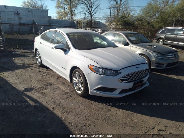 Ford Fusion hybrid (2018)