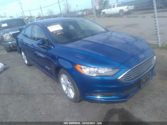 Ford Fusion hybrid (2018)