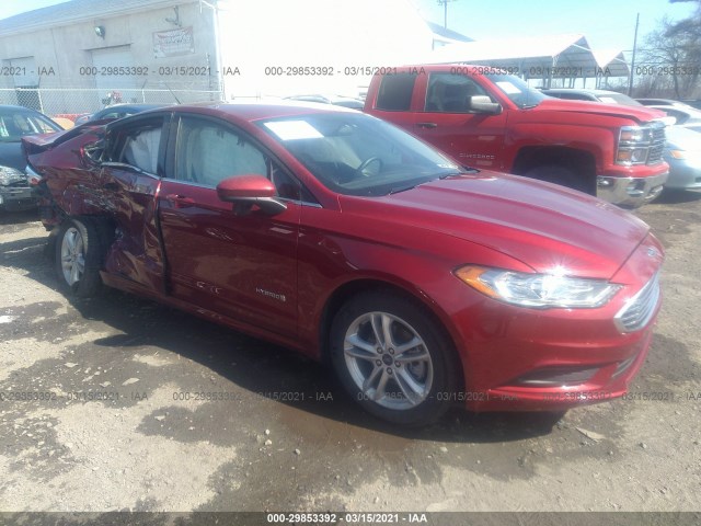 Ford Fusion hybrid (2018)