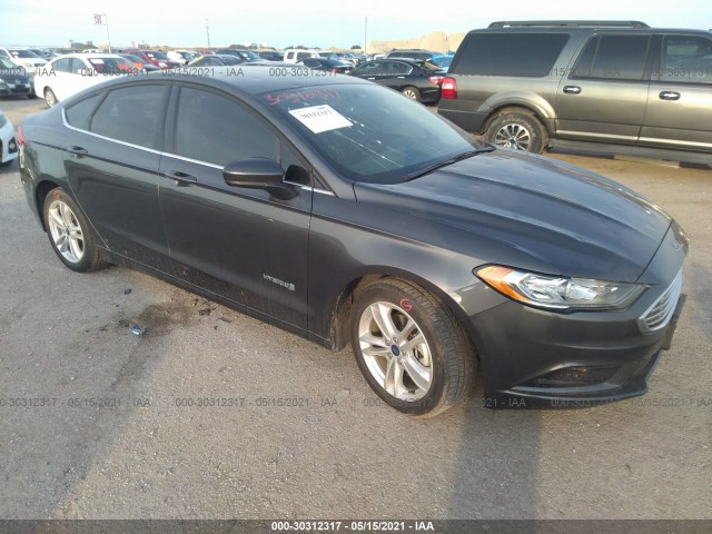 Ford Fusion hybrid (2018)