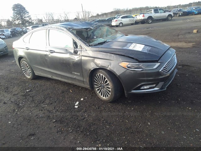 Ford Fusion hybrid (2018)