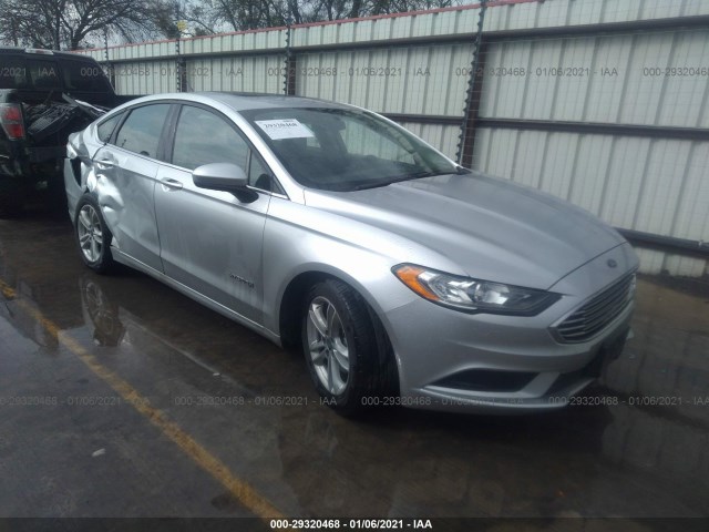 Ford Fusion hybrid (2018)