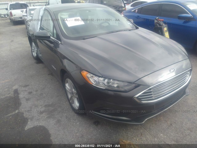 Ford Fusion hybrid (2018)