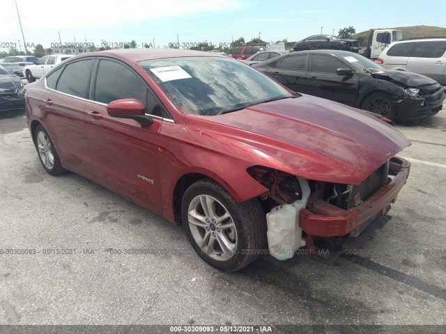 Ford Fusion hybrid (2018)