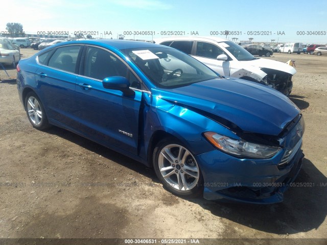 Ford Fusion hybrid (2018)