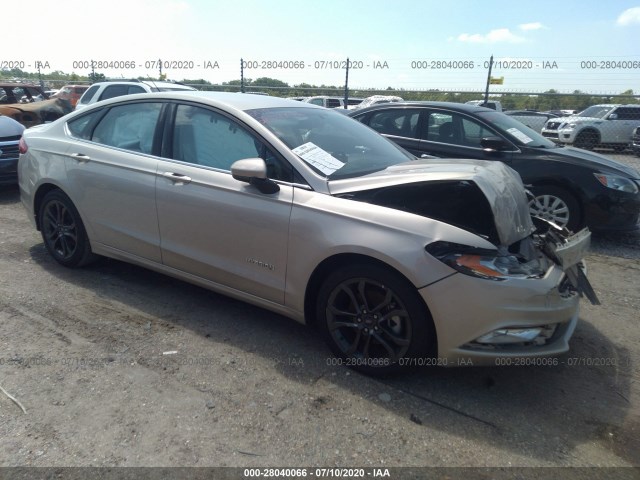 Ford Fusion hybrid (2018)