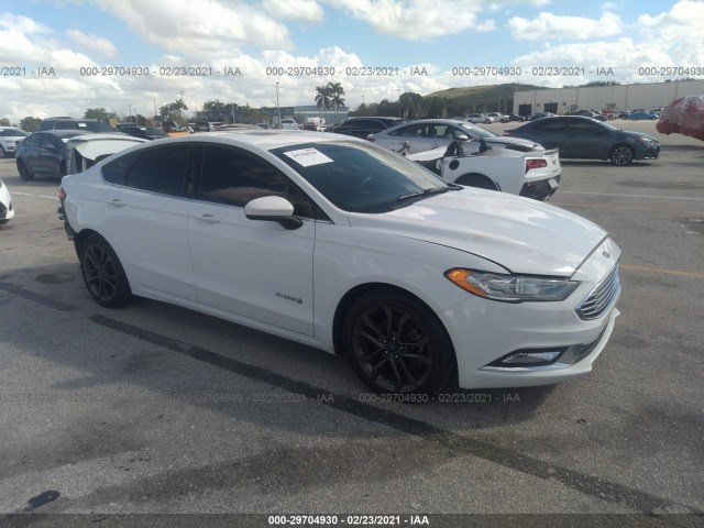 Ford Fusion hybrid (2018)