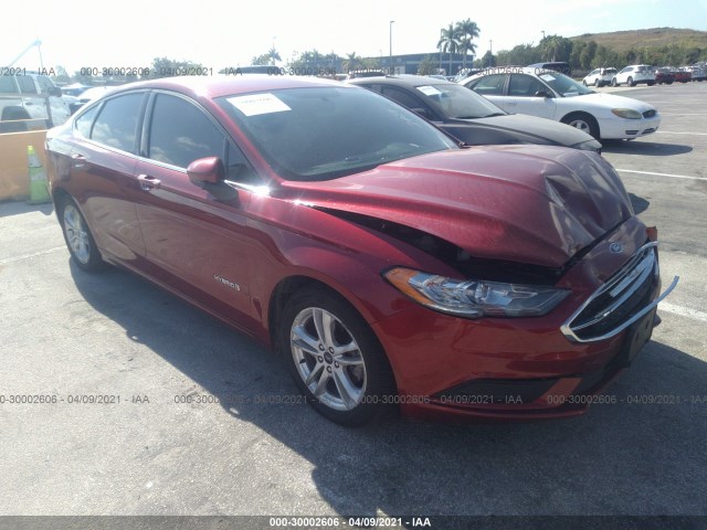 Ford Fusion hybrid (2018)