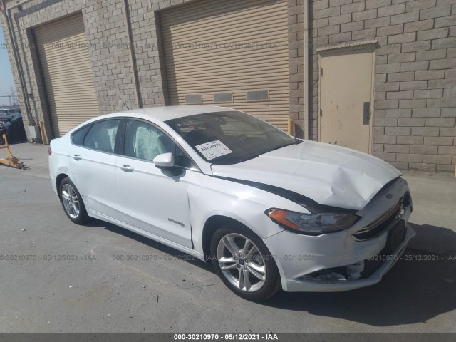 Ford Fusion hybrid (2018)