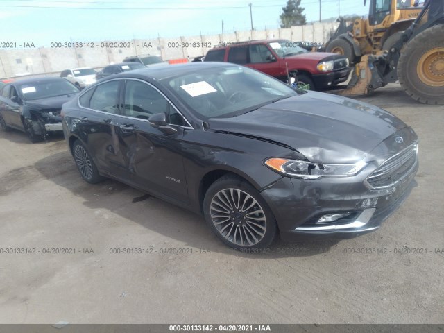 Ford Fusion hybrid (2018)