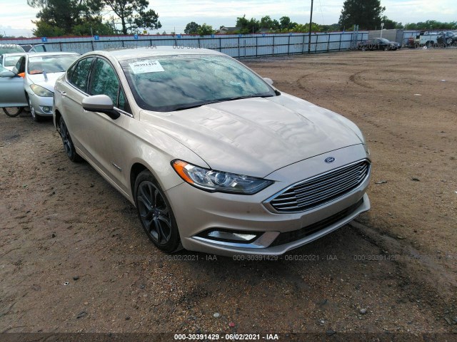 Ford Fusion hybrid (2018)