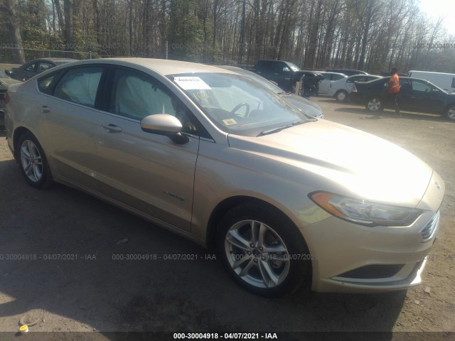 Ford Fusion hybrid (2018)