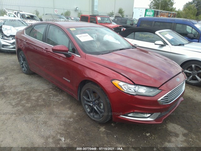 Ford Fusion hybrid (2018)