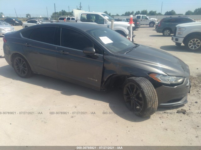 Ford Fusion hybrid (2018)