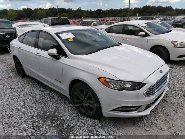 Ford Fusion hybrid (2018)