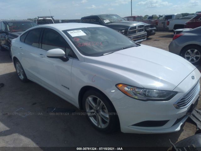 Ford Fusion hybrid (2018)