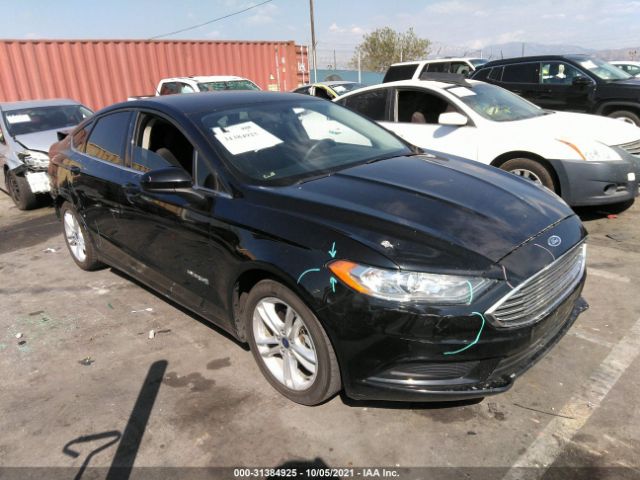 Ford Fusion hybrid (2018)