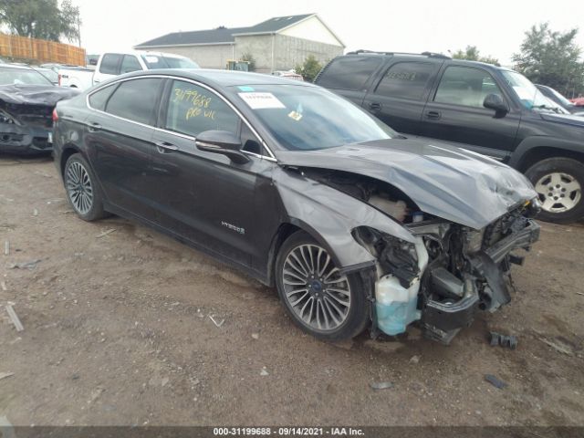 Ford Fusion hybrid (2018)