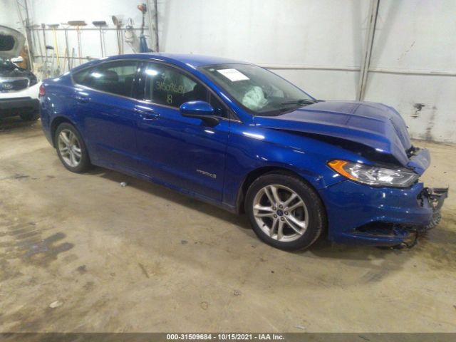 Ford Fusion hybrid (2018)