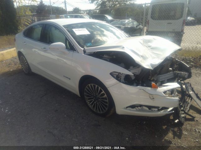 Ford Fusion hybrid (2018)