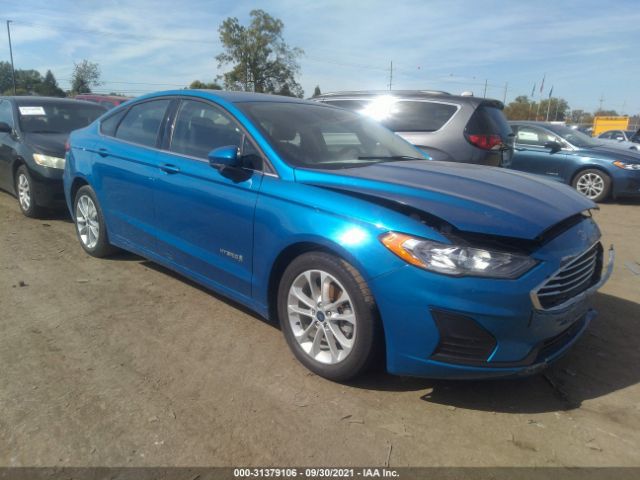 Ford Fusion hybrid (2019)