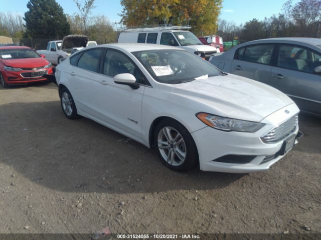Ford Fusion hybrid (2018)