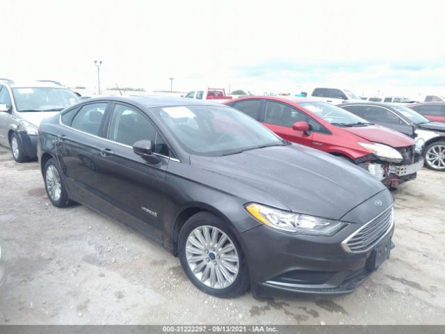 Ford Fusion hybrid (2018)