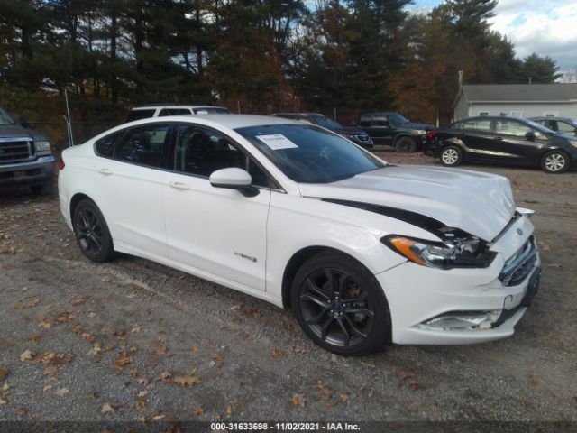 Ford Fusion hybrid (2018)